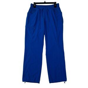 Infinity Scrub Pants Womens Size M Blue